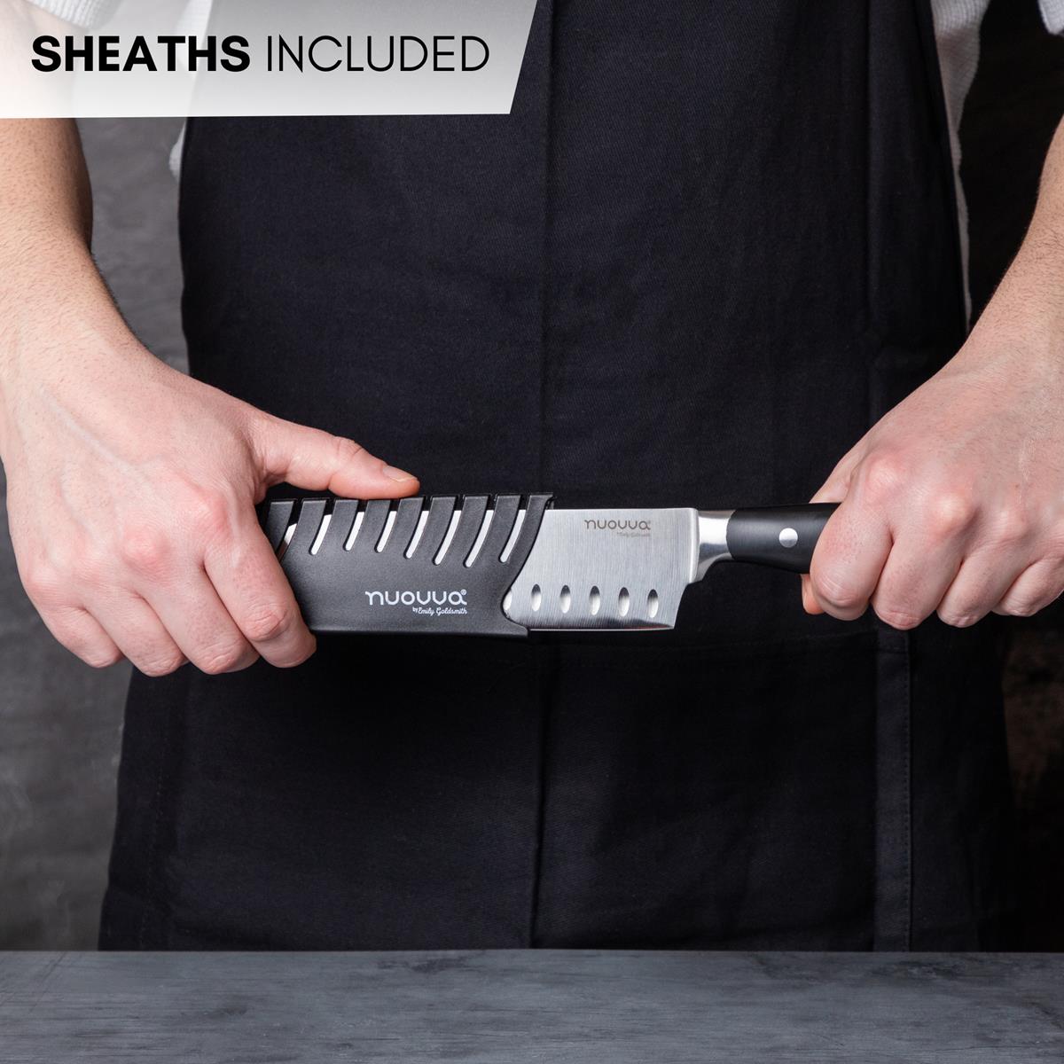 Professional High Carbon Steel Kitchen Knives (Single Knives & Sets), Nuovva