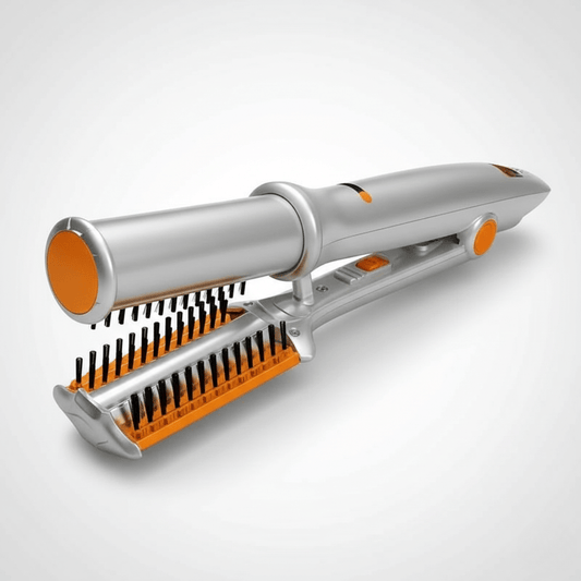 Essantials | 2-in-1 Rotating Hair Brush for Styling and Smoothing
