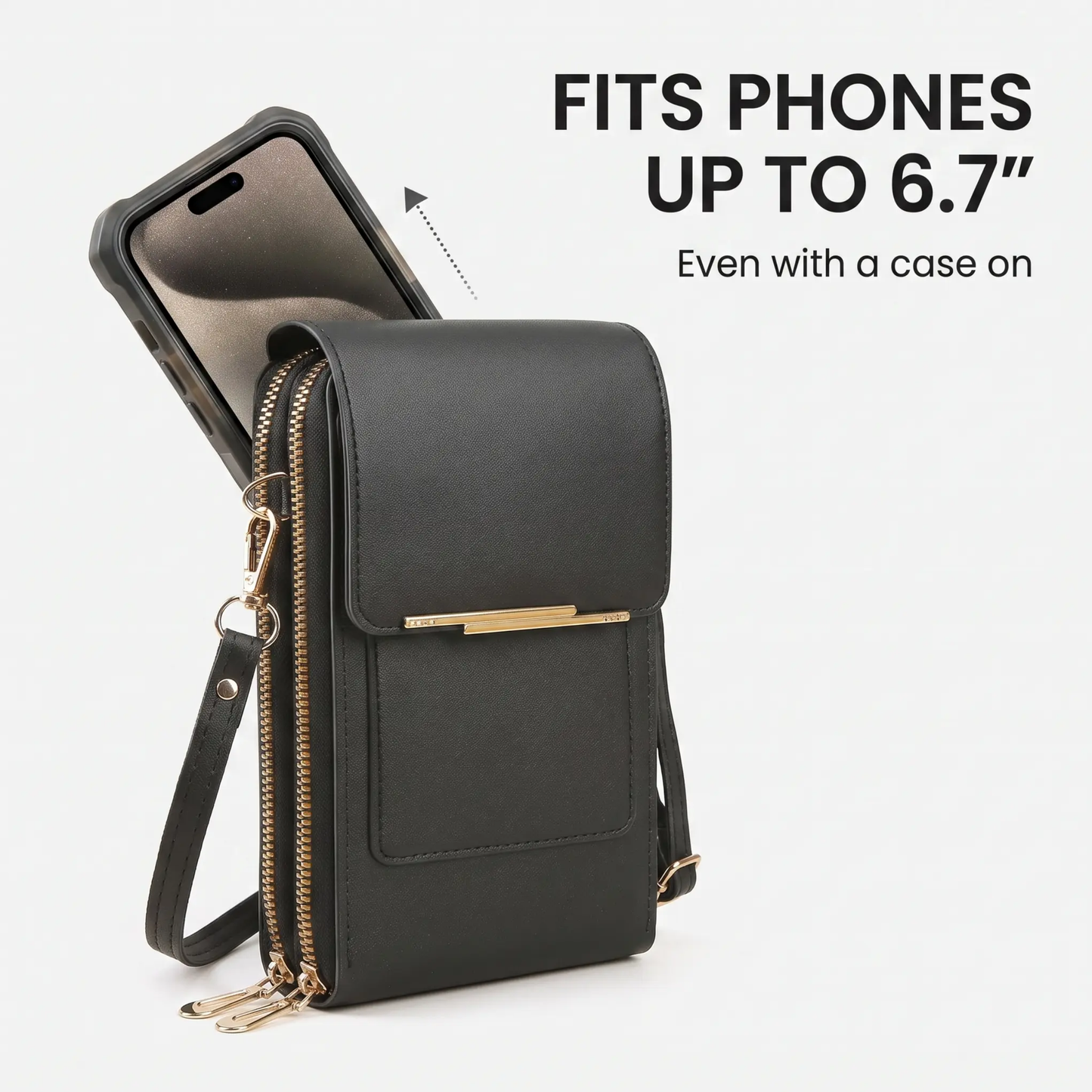 Essantials Anti-Theft Phone Wallet Bowlift
