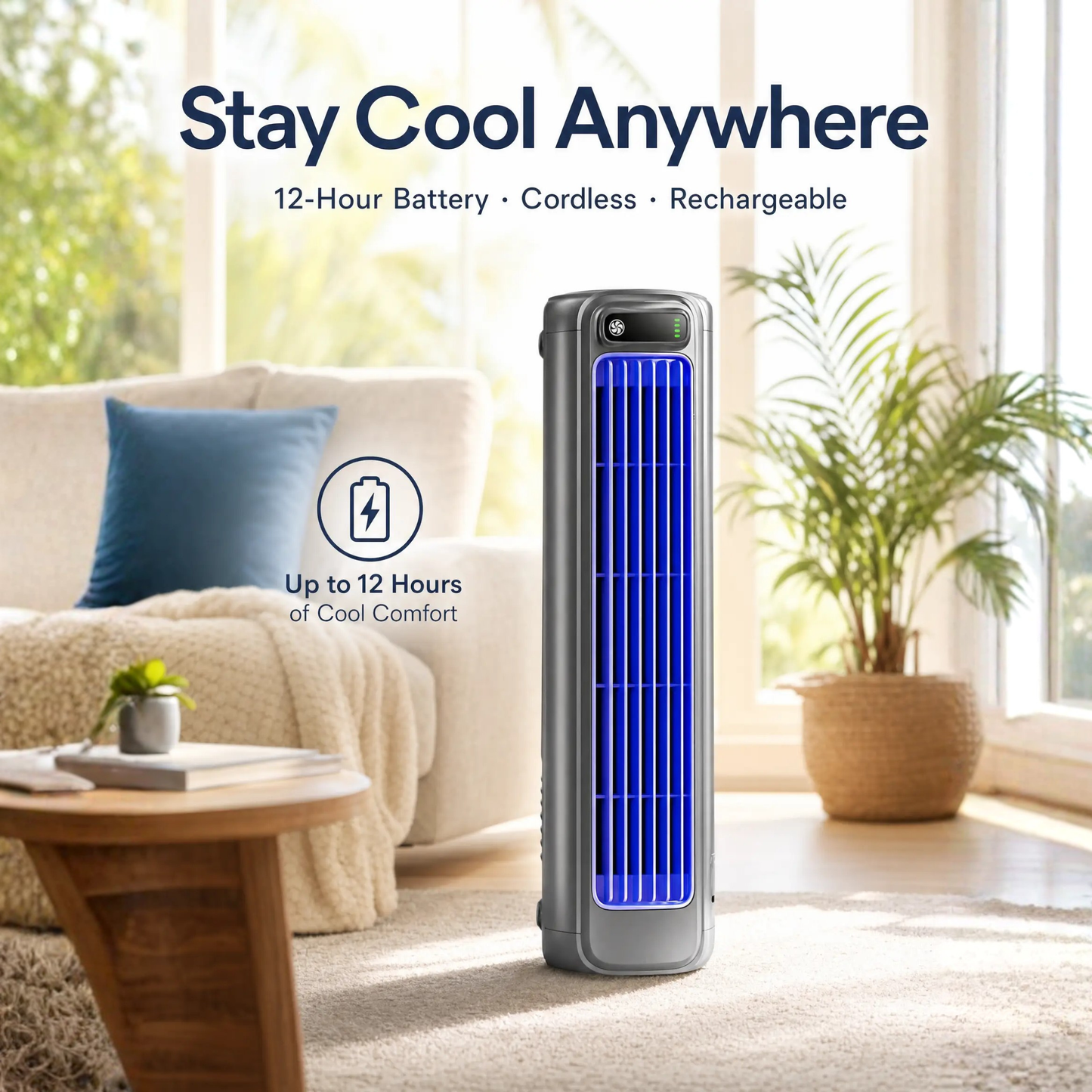 Essantials | AirWave – Portable  Air Conditioner with 12-Hour Cool Life