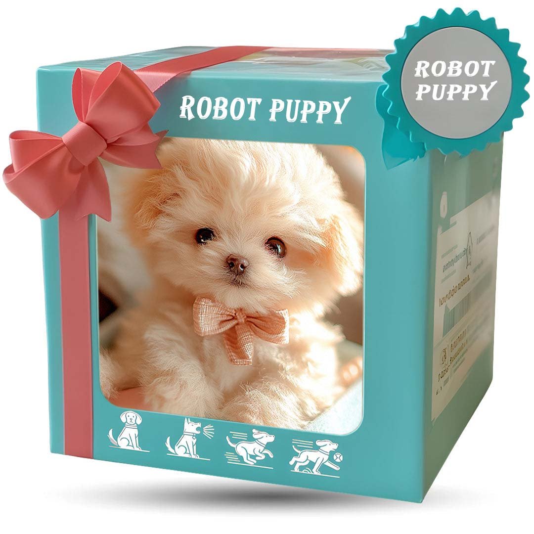 Essantials | Interactive Plush Dog with Realistic Movements – For Children & Seniors