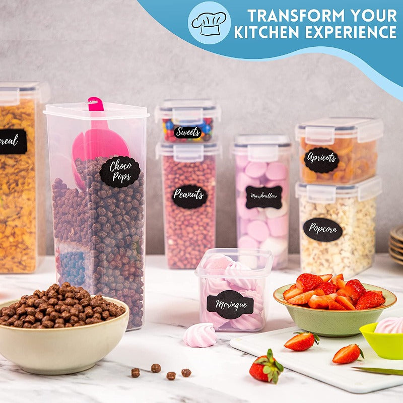 20-Piece Airtight Kitchen Food Storage Container Set (Multiple Sizes), Nuovva