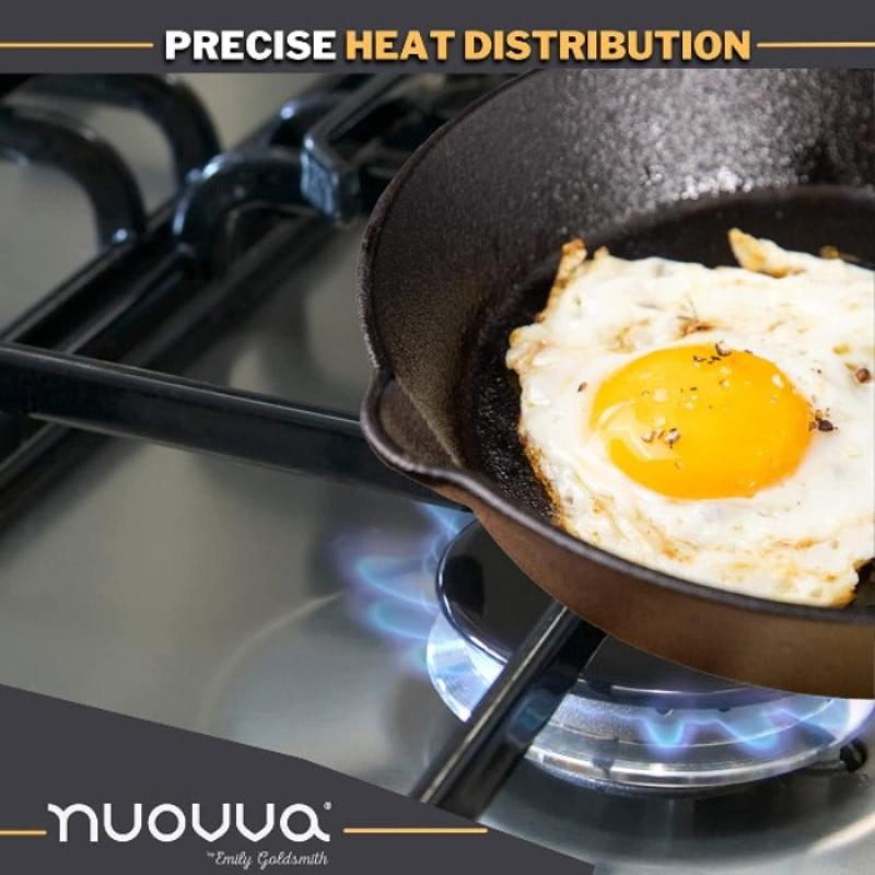 Pre-Seasoned Cast Iron Skillet - 8 inch (20cm)