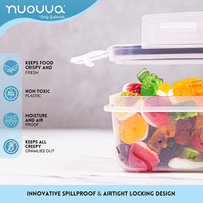 14-Piece Airtight Kitchen Food Storage Container Set, Nuovva