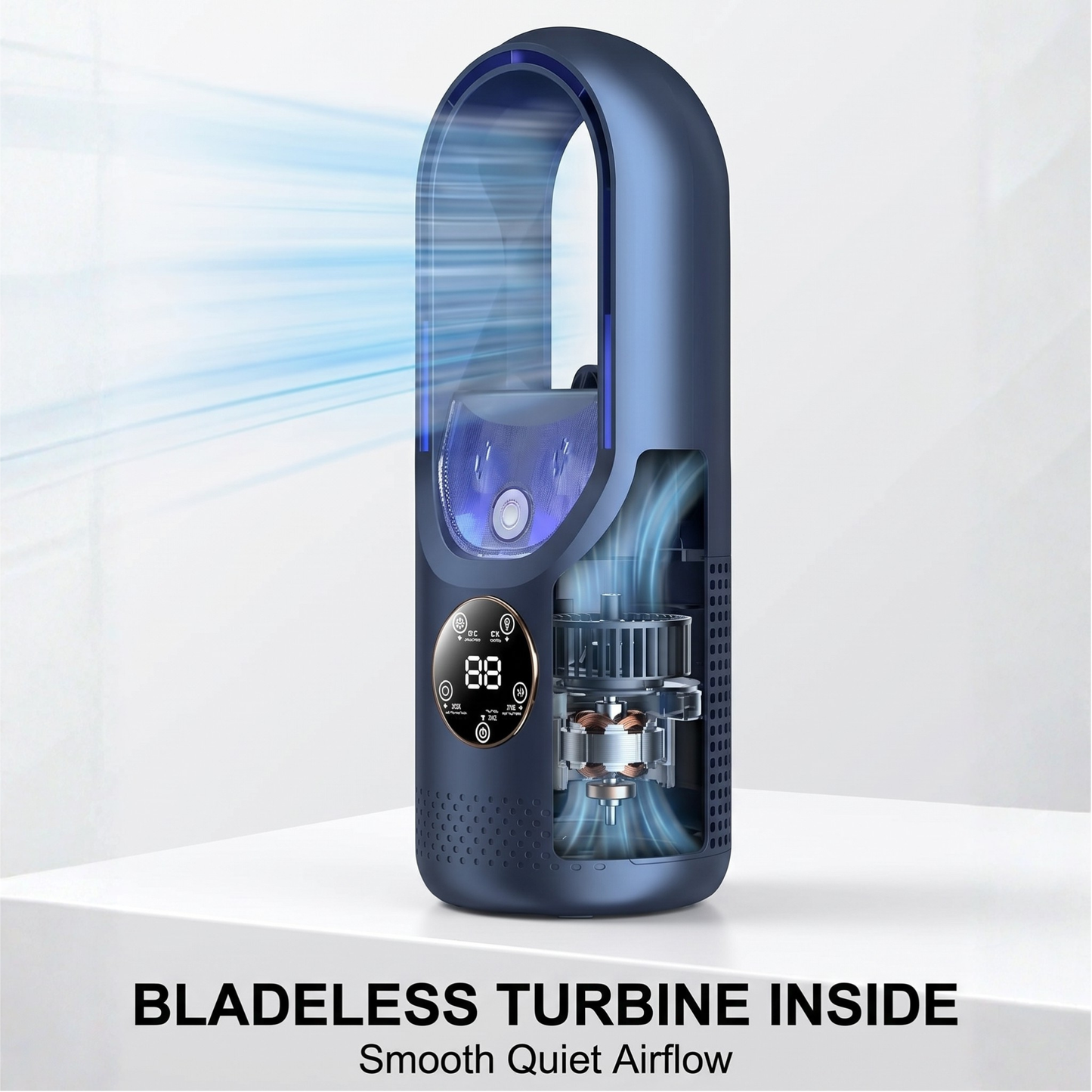 Essantials | 2025 Blade-Free Silent Portable Air Conditioner for Home and Office