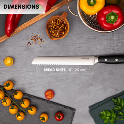 Professional High Carbon Steel Kitchen Knife (Multiple Variants), Nuovva