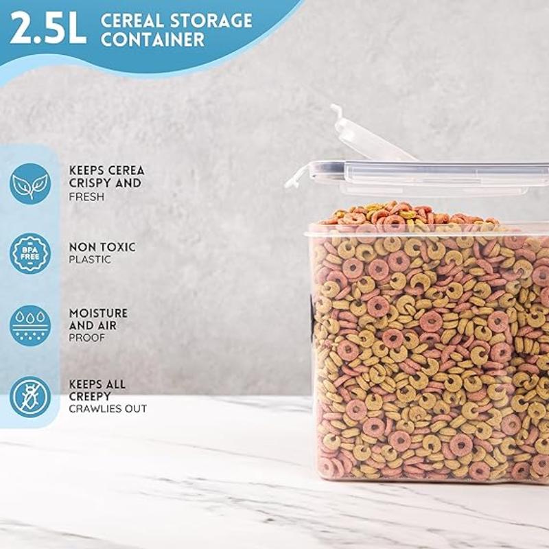 3-Piece Airtight Food Storage Container Set, Nuovva