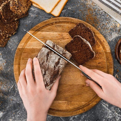 7-Piece  Kitchen Knife Set with Rotating Block, Nuovva