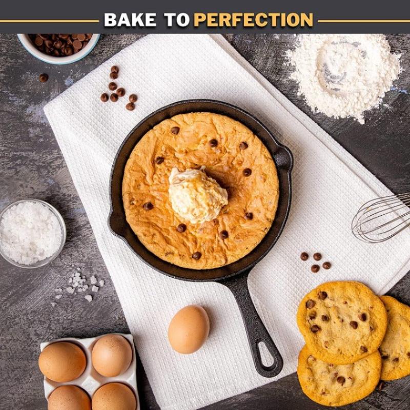 Pre-Seasoned Cast Iron Skillet - 12 inch (30cm)