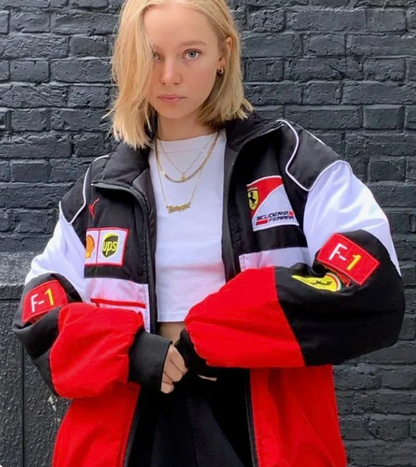 Rari F1 Racing Team Jacket – Scuderia Motorsports Zip-Up Coat