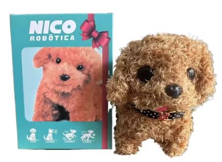 Essantials | Interactive Plush Dog with Realistic Movements – For Children & Seniors