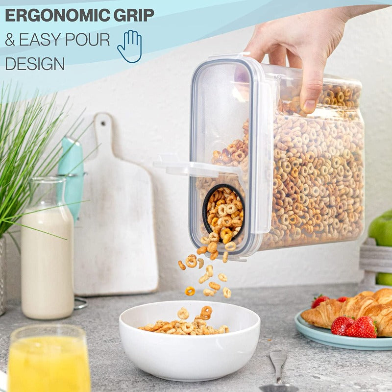 2-Piece Airtight Cereal Storage Container Set, Nuovva
