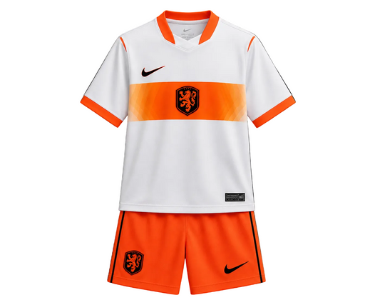 Netherlands 2026/2027 Away Jersey Kids
