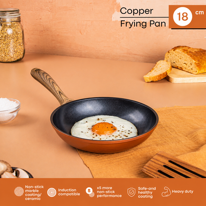 18cm Non-Stick Frying Pan, Nuovva