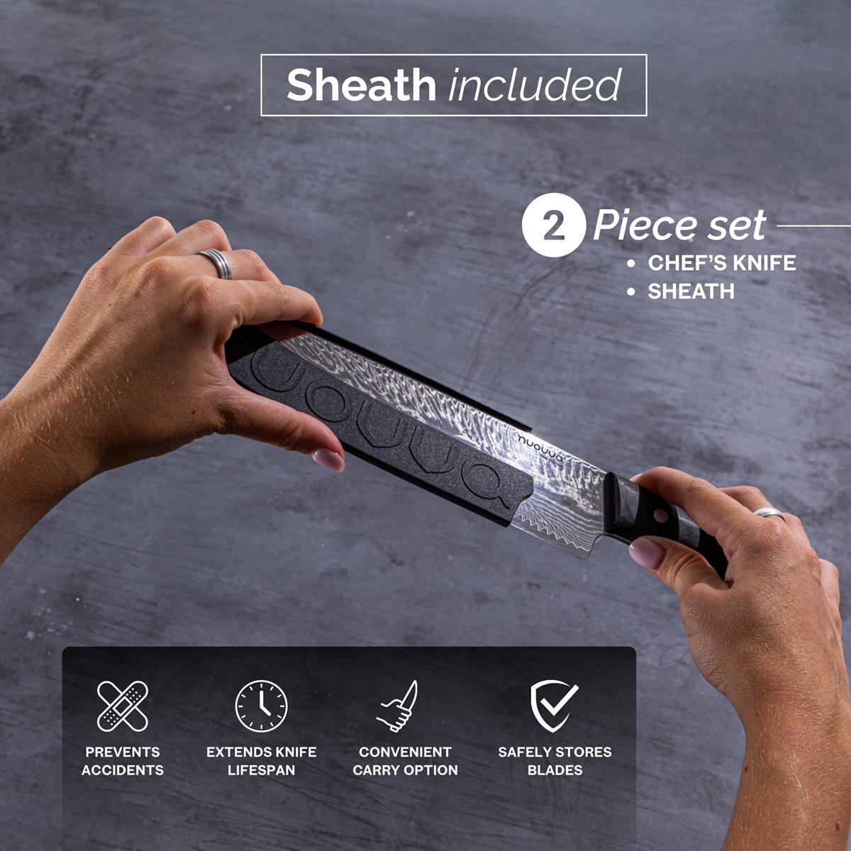 67-Layer Japanese Style Chef's Knife, Nuovva