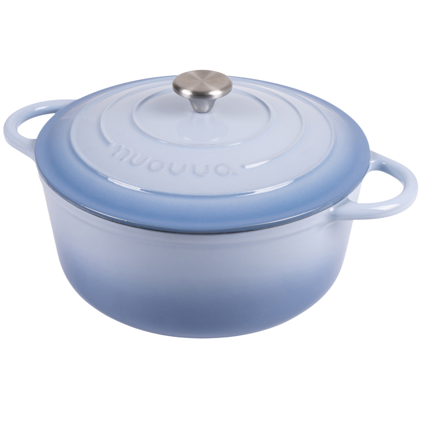 Enamelled Cast Iron Dutch Oven Casserole Pot, Nuovva