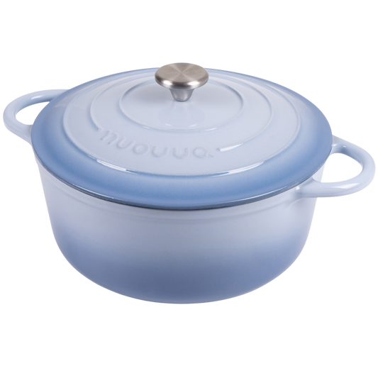 Enamelled Cast Iron Dutch Oven Casserole Pot, Nuovva