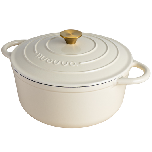 Enamelled Cast Iron Dutch Oven Casserole Pot, Nuovva