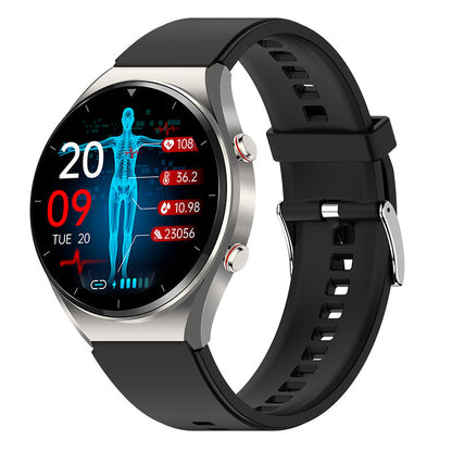 Essantials | One-Click Blood Sugar|Blood Glucose Blood Pressure ECG|ECG HRV Heart Rate Monitor Health Smart Watch
