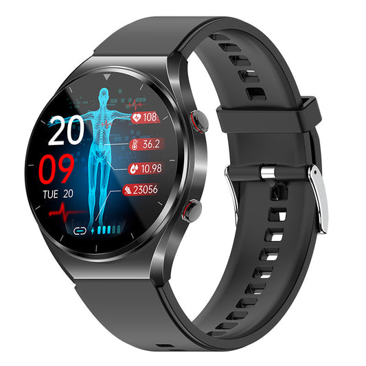 Essantials | One-Click Blood Sugar|Blood Glucose Blood Pressure ECG|ECG HRV Heart Rate Monitor Health Smart Watch