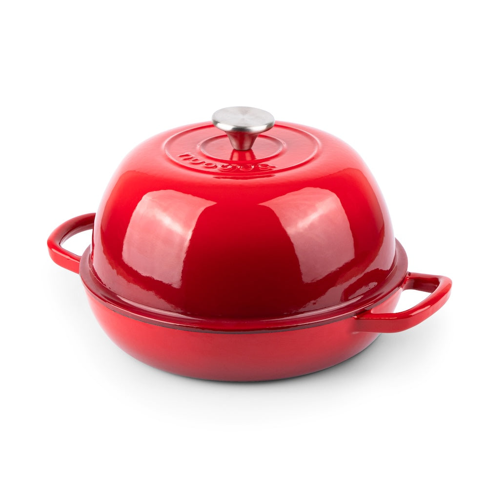 Enamelled Cast Iron Dutch Oven Bread Pot, Nuovva