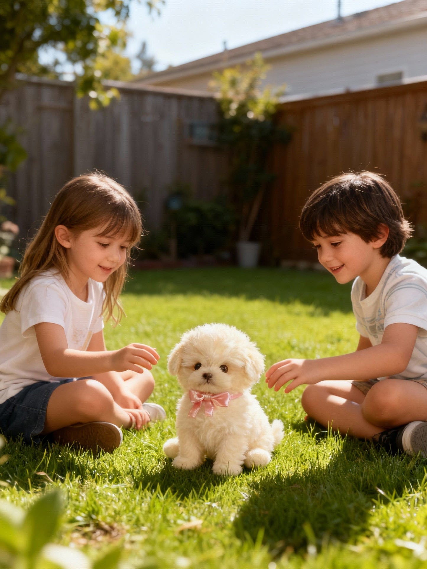 Essantials | Nicoo Interactive Robot Puppy | Walks, Barks, Wags Tail | Plush, Battery-Operated Toy