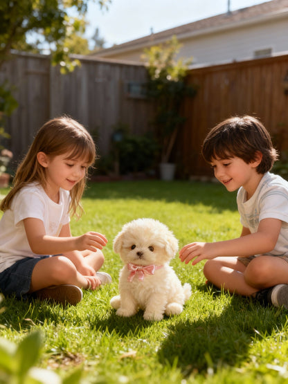 Essantials | Nicoo Interactive Robot Puppy | Walks, Barks, Wags Tail | Plush, Battery-Operated Toy