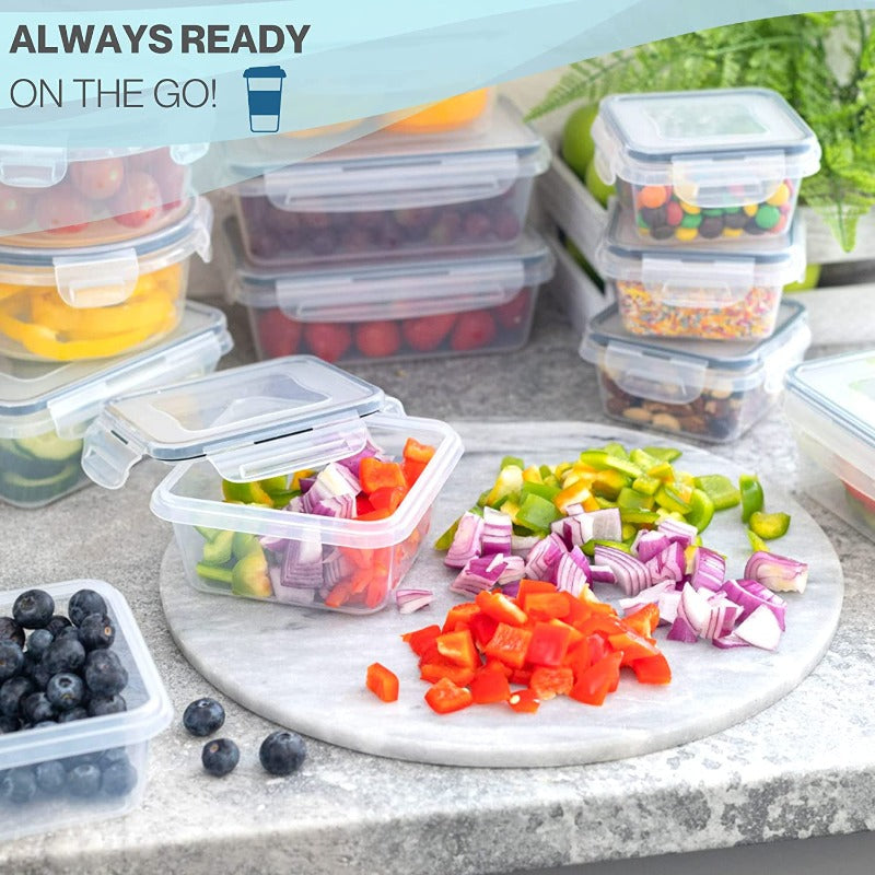 8-Piece Airtight Food Storage Container Set, Nuovva