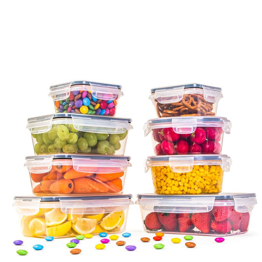 Airtight Food Storage Container Set (8, 12, 20 & 30 Piece), Nuovva