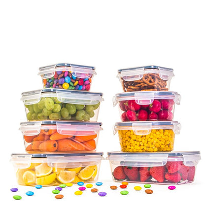 8-Piece Airtight Food Storage Container Set, Nuovva