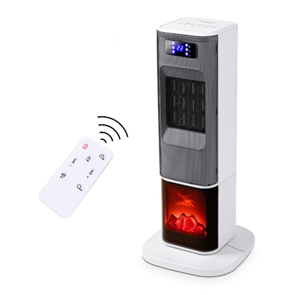 Energy Efficient Electric Heater with  Fireplace Display