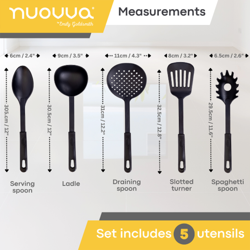 15-Piece Non-Stick Kitchen Cookware Set with Lids , Nuovva