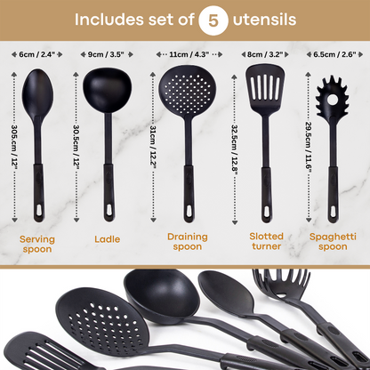 15-Piece Non-Stick Kitchen Cookware Set with Lids , Nuovva