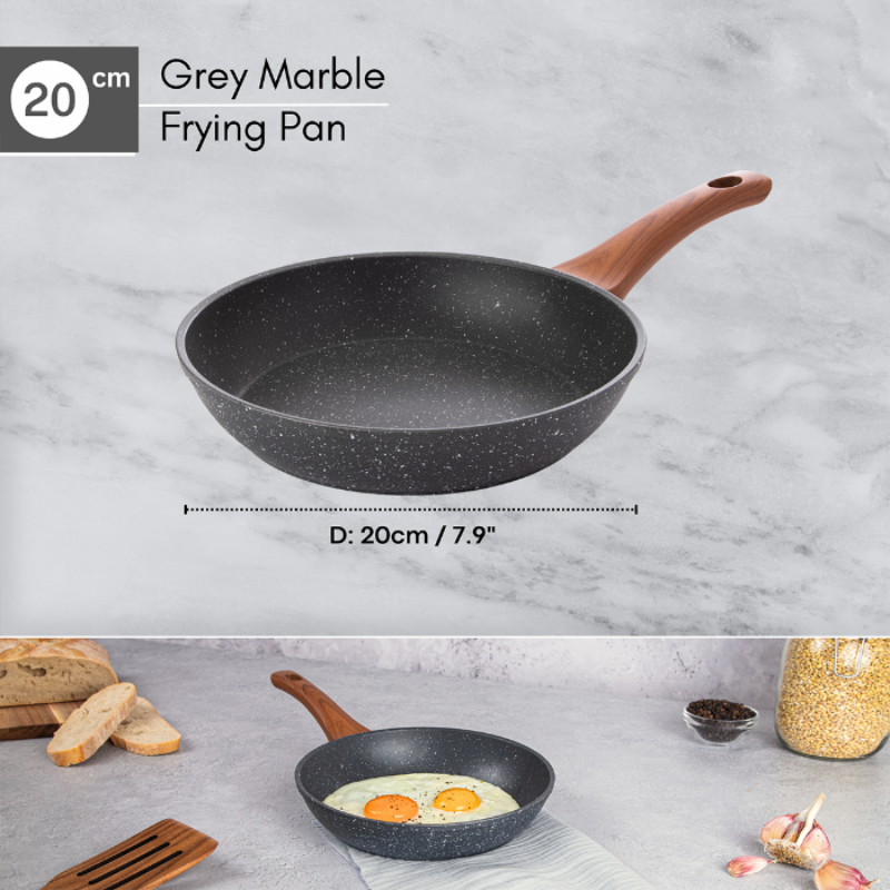 Induction Non-Stick Frying Pan (18cm, 20cm & 26cm), Nuovva