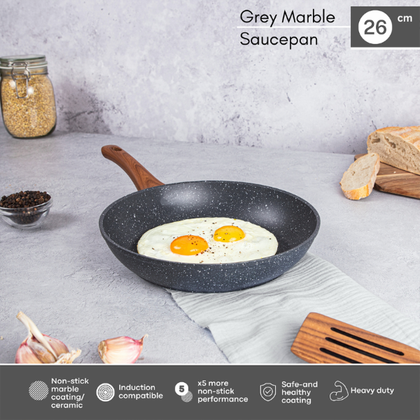 Induction Non-Stick Frying Pan (18cm, 20cm & 26cm), Nuovva