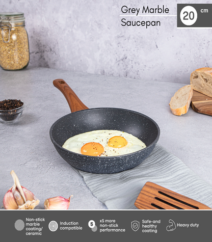 Induction Non-Stick Frying Pan (18cm, 20cm & 26cm), Nuovva