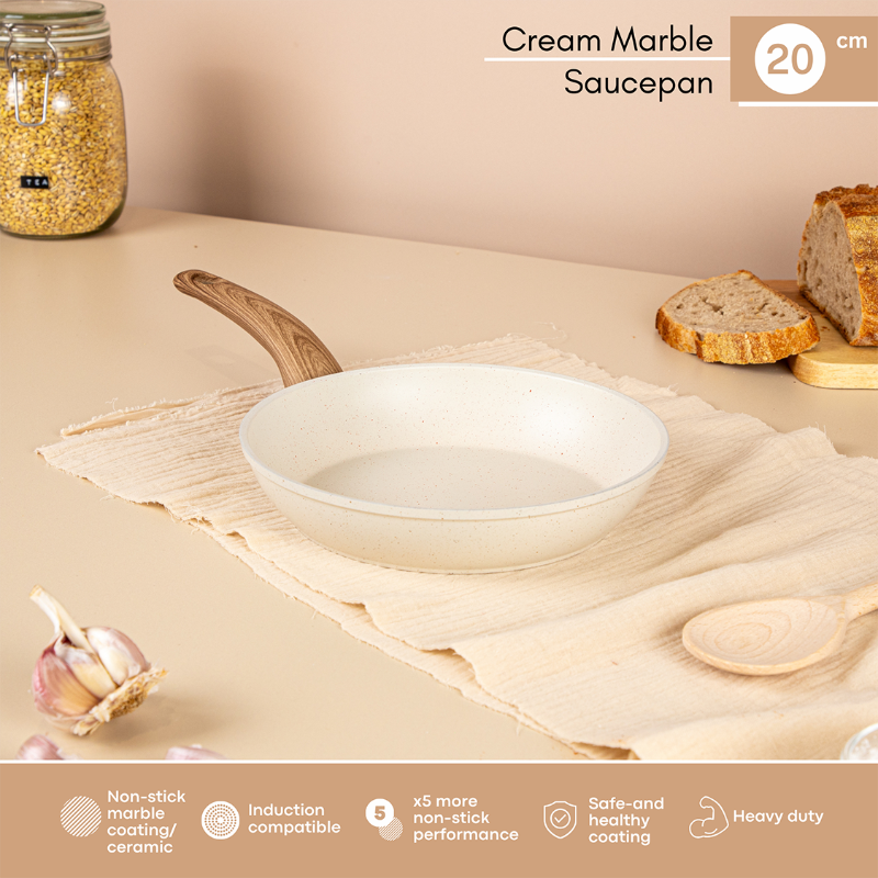 Induction Non-Stick Frying Pan (18cm, 20cm & 26cm), Nuovva