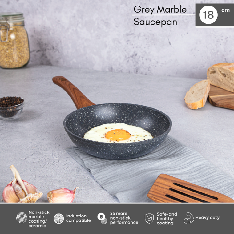 Induction Non-Stick Frying Pan (18cm, 20cm & 26cm), Nuovva