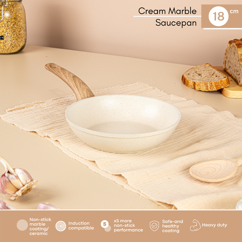 Induction Non-Stick Frying Pan (18cm, 20cm & 26cm), Nuovva