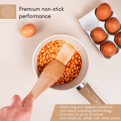 Non-Stick Saucepan with Lid, Nuovva