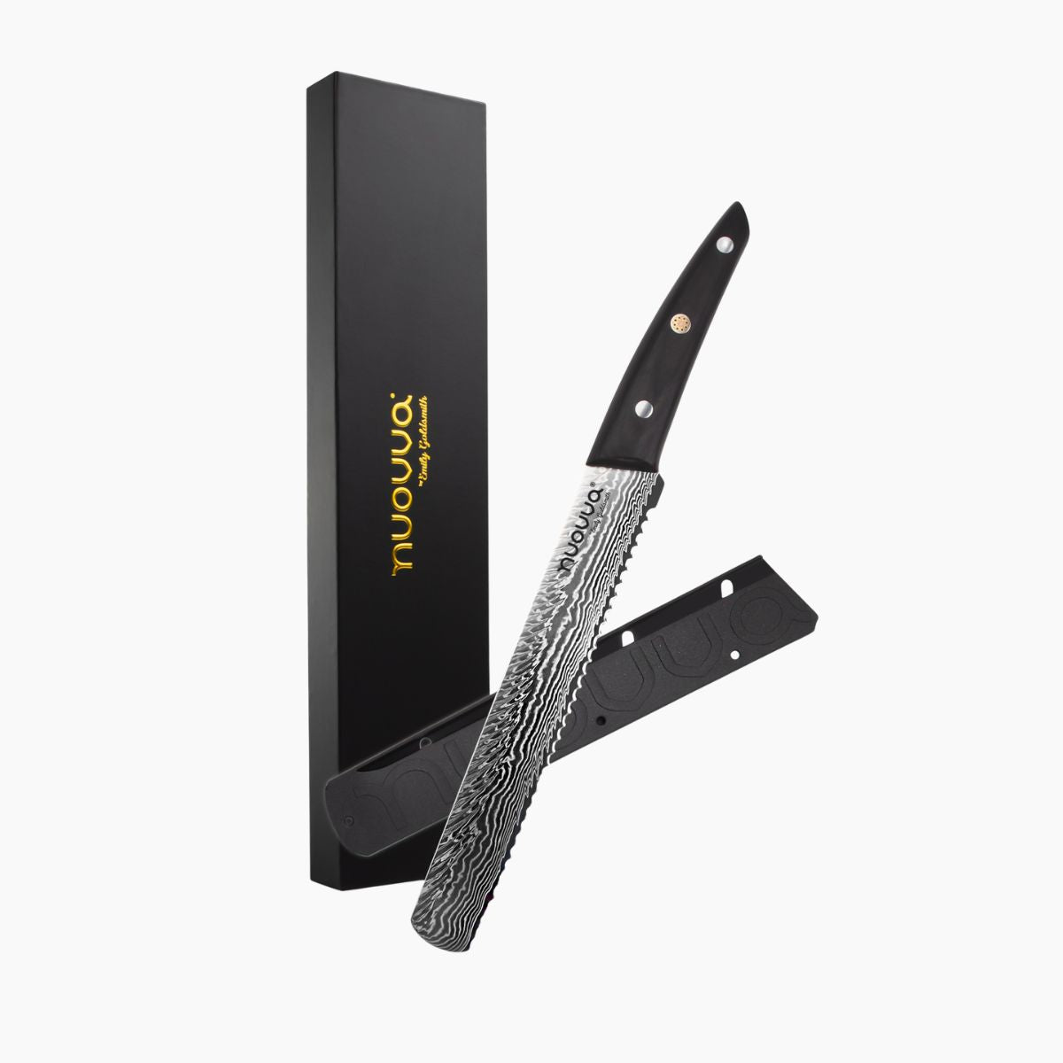 67-Layer Japanese Style Serrated Bread Knife, Nuovva