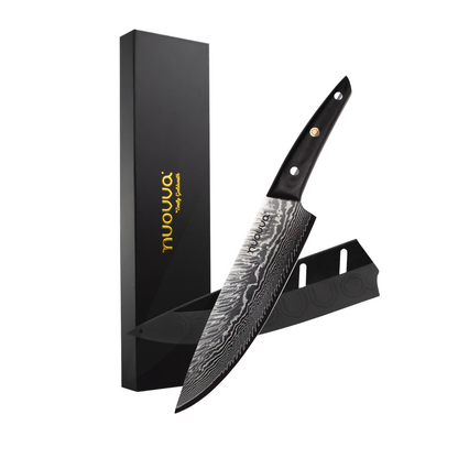 67-Layer Japanese Damascus-Style Kitchen Knives (Single Knives & Sets), Nuovva