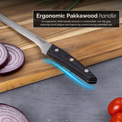 67-Layer Japanese Damascus-Style Kitchen Knives (Single Knives & Sets), Nuovva