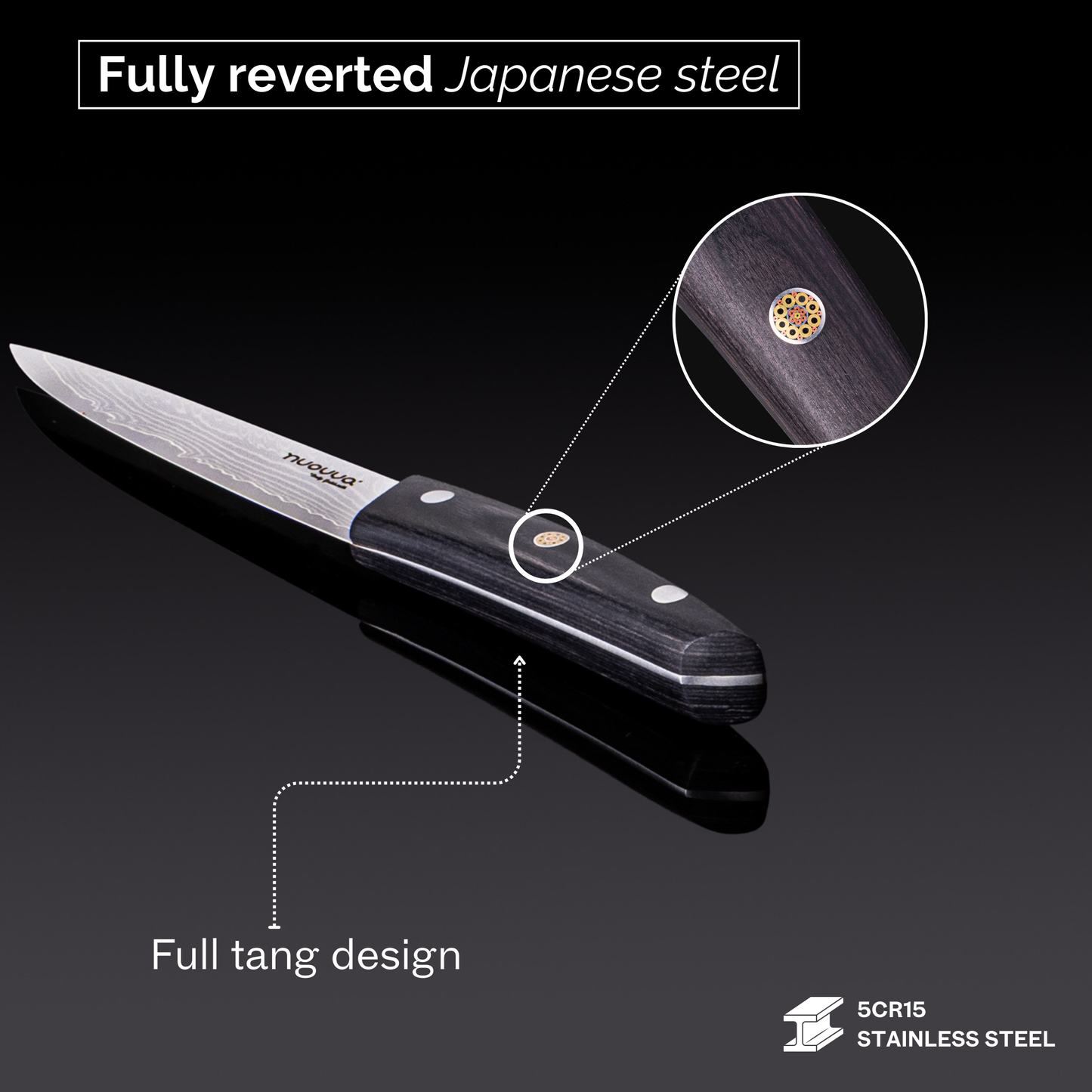 67-Layer Japanese Damascus-Style Kitchen Knives (Single Knives & Sets), Nuovva