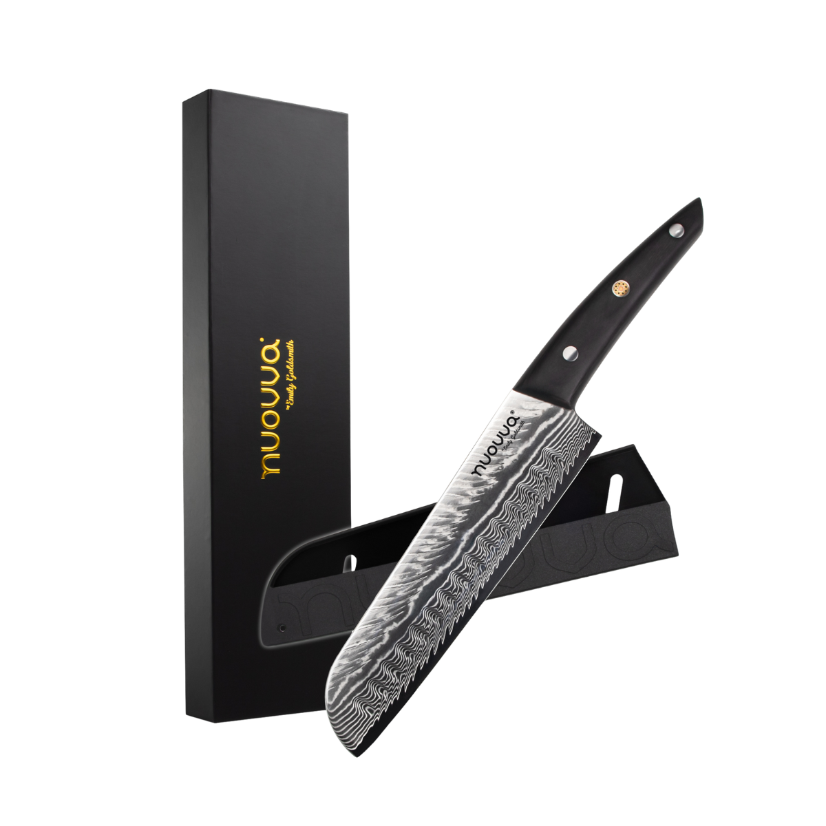 67-Layer Japanese Damascus-Style Kitchen Knives (Single Knives & Sets), Nuovva