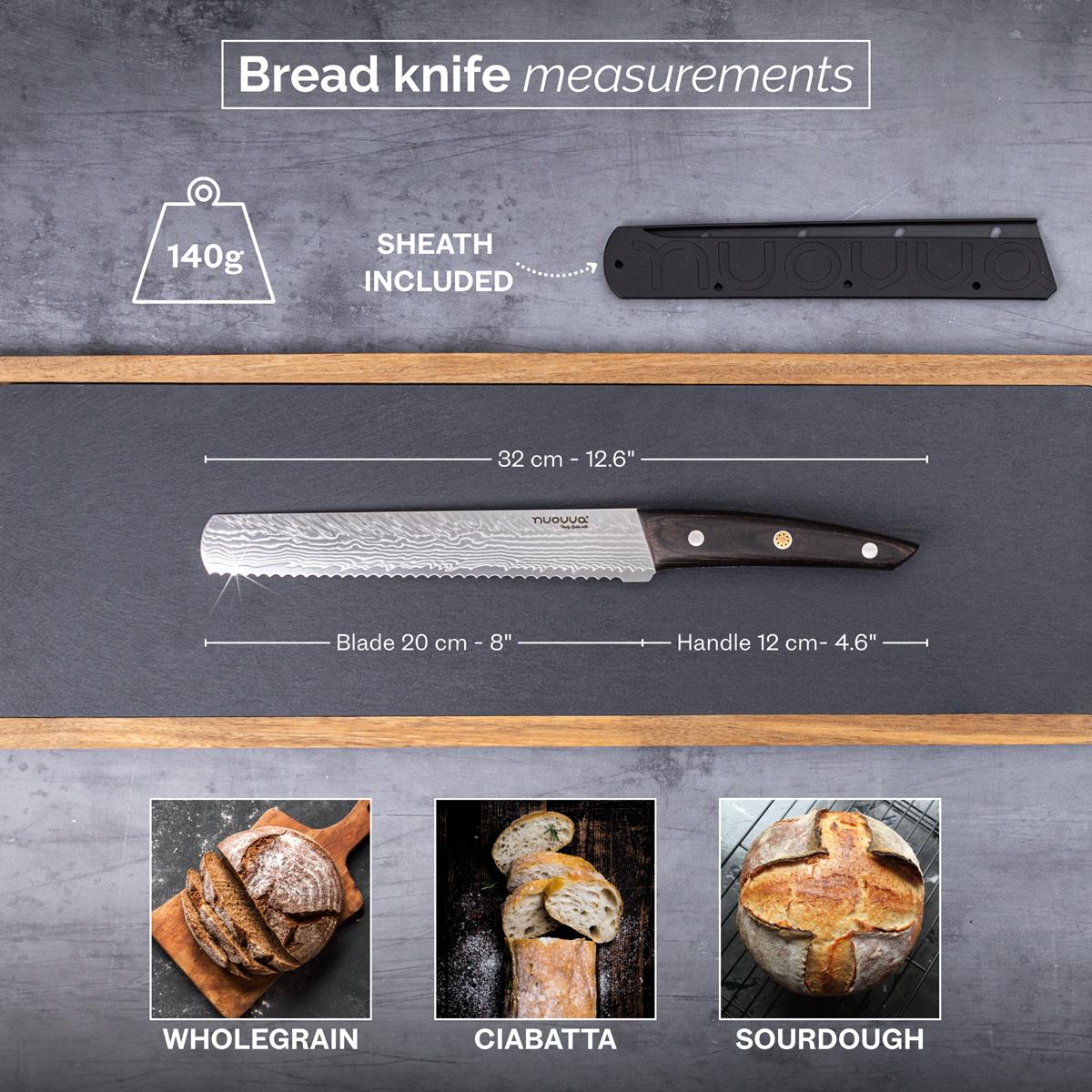 67-Layer Japanese Damascus-Style Kitchen Knives (Single Knives & Sets), Nuovva