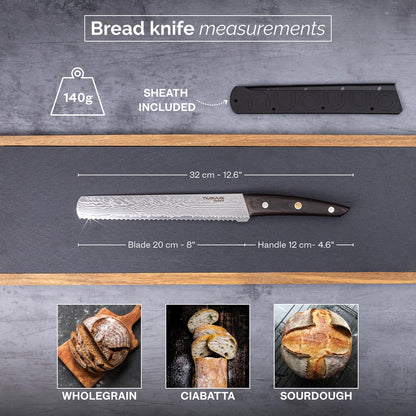 67-Layer Japanese Damascus-Style Kitchen Knives (Single Knives & Sets), Nuovva