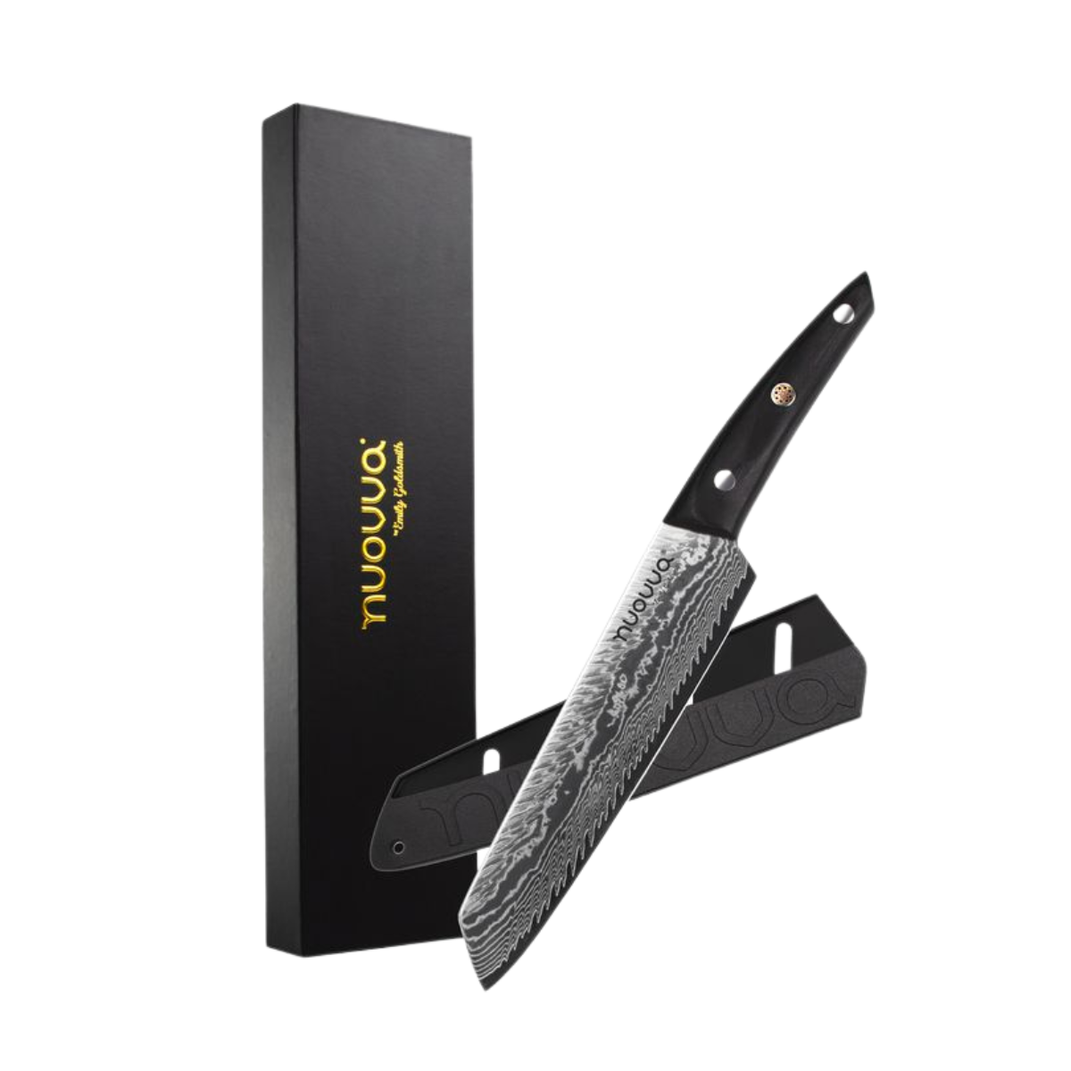 67-Layer Japanese Damascus-Style Kitchen Knives (Single Knives & Sets), Nuovva