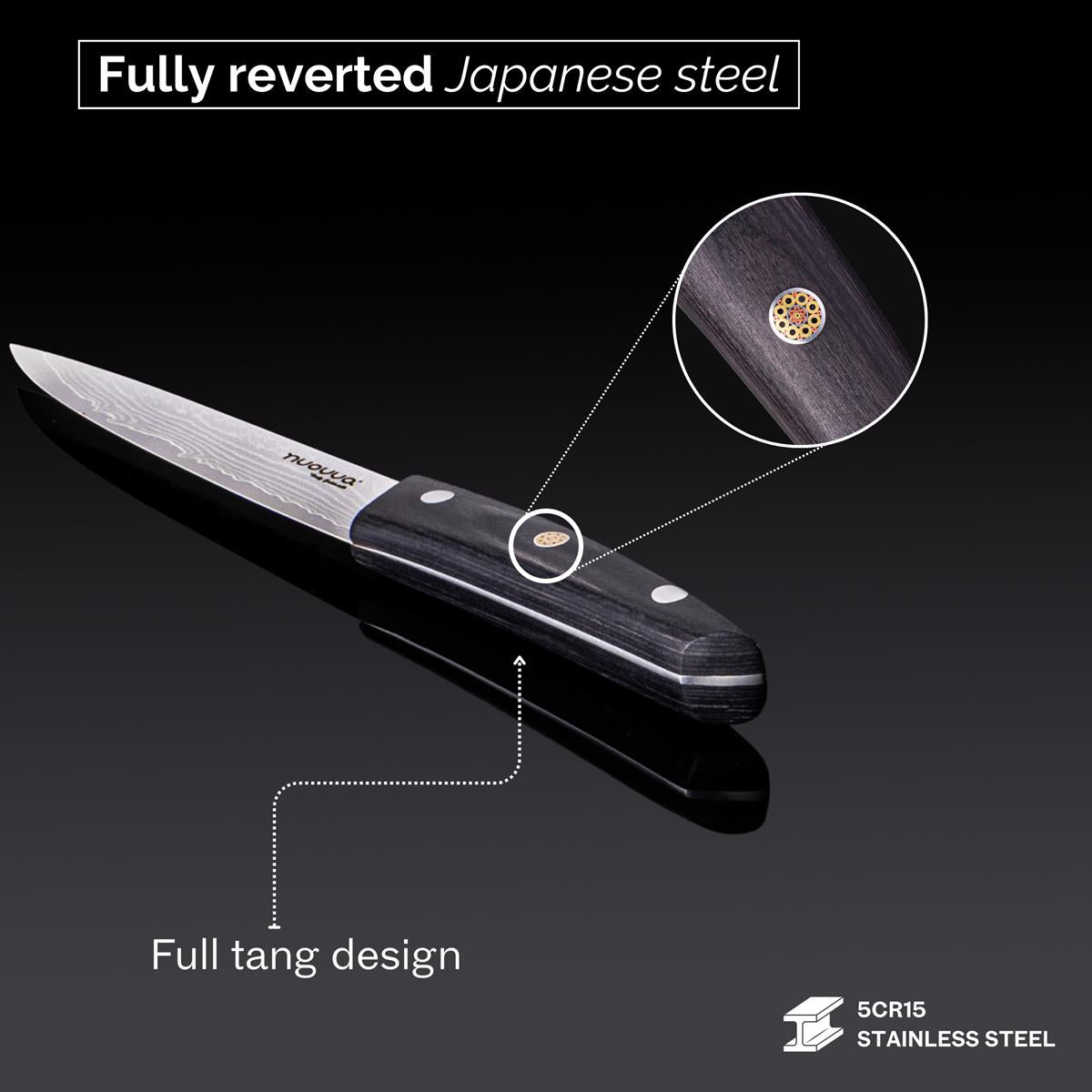 67-Layer Japanese Damascus-Style Kitchen Knives (Single Knives & Sets), Nuovva