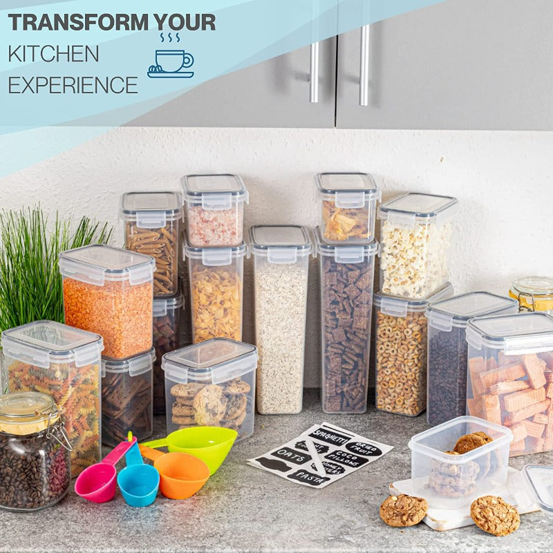 2-Piece Airtight Cereal Storage Container Set, Nuovva